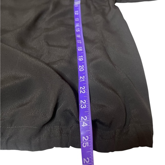 ISABEL MARANT Étoile Black Flowy Minimalist Cupro Pullover Blouse - Picture 8 of 13